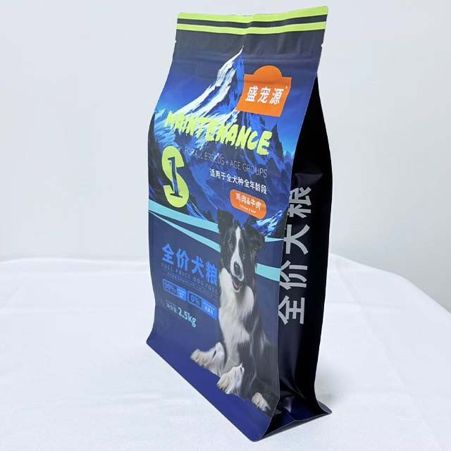 Customized Printed Reusable Pet Food Bags Zipper Sealed Bags And Pet Snack Food Packaging Bags