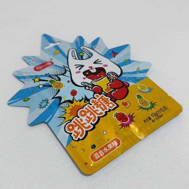 Customized Printing Of Irregularly Shaped Special Packaging Bags Die - Cutting Of Candy Packaging Bags high quality